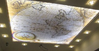 Натяжной потолок с фотопечатью Богородицк, цена от 6369 руб.